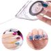 60 Sets Nail Art Striping Tape Line Nail Art Tips Decoration Sticker Tape for Dispenser Nail Art Tape Nails Stickers Shiny Glitter Tape Line Nail Tape for Nail Art Draw Box - Buy Online on GoSupps.com