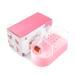 FEIlei 30 Holes Nail Drill Bits Storage Box Nail Grinding Head Holder Stand Display Pink
