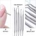 DOITOOL 1 Set Manicure Tools Cuticle Stick Curved Fine Tip Cuticle Remover Cuticle Shaper Pusher Nail Tool Cuticle Tool Nippers Pusher Precision Reverse Polish Stainless Steel Exfoliating - Buy Online on GoSupps.com