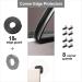 Child Proofing Edge & Corner Protector - 18ft Edge + 8 Corners Foam Cushion Bumpers for Fireplace, Table, Cabinet - Black 9 Piece Set - Buy Online on GoSupps.com