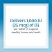 Natural Factors Vitamin D3 1000 IU | Supports Strong Bones, Muscles, Immunity | 180 Tablets - Buy Online on GoSupps.com