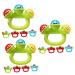 Toyandona 15 STK handbell toys toy for newborn interactive toys toy cell phones for babies bite toys smooth baby toys grip the bell