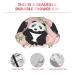 Hand-drawn Cute Pandas Shower Cap for Women - Double Waterproof Layers - Large Size for All Hair Types - Buy Online on GoSupps.com