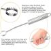 Stainless Steel Lung Remover | Chicken Slaughter Equipment Stainless Steel Poultry Lungs Remover - Comfortable Grip Multifunctional Chicken Slaughtering Lung Remover for Geese Chickens Ducks - Buy Online on GoSupps.com