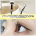 2Pcs Mascara Fan Brush for Lashes Angled Fan Shaped Makeup Brushes Eyelash Brush Bent Mascara Fan Brush - Buy Online on GoSupps.com