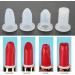 12.1MM DIY Lipstick Silicone Mold Homemade Balm Lip Mold Circle Crafts Tool Kit (Four-hole bracket set) - Buy Online on GoSupps.com