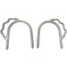 Stainless Steel Slip On Bumper Spurs - Ladies | AJ Tack Wholesale - Buy Online on GoSupps.com