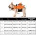 Fonlam Life Jacket for Dogs - Dog Swimming Vest for Small & Medium Breeds | Orange Lifeguard Vest for Pool Safety - Buy Online on GoSupps.com