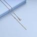 Letter V Pendant Necklace | Minimalist Initial V Choker | Everyday Women's Jewelry - Buy Online on GoSupps.com