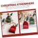 Abaodam 4pcs Box Christmas Mailbox Rustic Decorations Letters to Santa Mailbox Hanging Decor Crafts Metal Greenx4pcs 10x4.5cmx4pcs - Buy Online on GoSupps.com