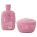 Alfaparf Milano Semi di Lino Moisture Nutritive Sulfate Free Shampoo and Hair Mask Set for Dry Hair - Hydrates Nourishes Softens - Safe on Color Treated Hair - Adds Shine and Softness