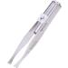 Stainless Steel Eyelash Eyebrow Tweezers + LED - Buy Online on GoSupps.com