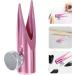 FOMIYES eyebrow sharpening tool pencil crayon sharpener lip liner sharpener metal eyeliner sharpener wood tools colored eyeliner makeup sharpener cosmetic student cylinder aluminum alloy Pink - Buy Online on GoSupps.com
