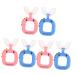 Tovinanna 6 STK U-shaped toothbrush for children baby toothbrush portable children's toothbrush toothbrushes for children toothbrush adorable children's toothbrush children's supply manual pp