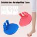 YTGER Foot Arch Trainer Posture Corrector | Toe Separators and Straightener for Bunion Relief | Pink (1 Pair) - Buy Online on GoSupps.com