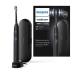 Philips Sonicare ProtectiveClean 4300 - Sonic Electric Toothbrush with W2 Optimal White Toothbrush Head Travel Case and Charger in Black (Model HX6800/87)