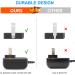 8V UL Listed Power Cord for Philips MG3750 MG3760 Trimmer | Replacement Charger for Norelco HQ840 | AC/DC Adapter for Multigroom MG3750/10 | Clipper Adaptor - Buy Online on GoSupps.com