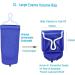 2L Enema Bag Kit for Colon Cleansing, Coffee Enema, Constipation - BPA Free TPU, Shower Douche Cleaner Set with Silicone Hose and 4 Nozzles - Adult & Child Friendly - Buy Online on GoSupps.com