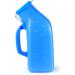 ONEDONE Male Urinals with Lid 40oz./1200mL - 2Pack | Portable Urinal Bottles for Men | Hospital Home Bedside | Blue - Buy Online on GoSupps.com