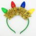 hgnxa Christmas Flashing LED Headband Fun and Festive Light Bulb for Kids Adults Glow in the Dark Accessories Party Favor Red - Buy Online on GoSupps.com