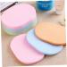 FRCOLOR 6pcs Reusable Cleansing Puff & Makeup Removal Sponge - Eco-Friendly Facial Pads for Exfoliating & Travel - Buy Online on GoSupps.com