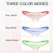 Neck Face Massager 3 Color Modes & Vibration Facial Sculpting Tool for Double Chin & Skin Care (White) International Shipping Available - Buy Online on GoSupps.com