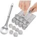 Abizarch Meatball Maker Tool Safe Stainless Steel Meatball Making Convenient Meatball Scoop Ball Maker Solid Easy to Clean Meatball Making Set Multipurpose Cooking Tool for Cooking ZHAZHAMO(Style 1) - Buy Online on GoSupps.com