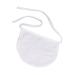 Tracheostomy Cover Soft and Breathable Neck Stoma Protector for Laryngectomy (White)