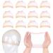 12Pcs HD Wig Cap for Lace Front Wig Stretchy Wig Caps for Women Invisible Wig Caps to Hold Wig in Place Bald Cap for Wig Thin and Transparent 12pcs HD Wig Caps