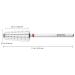 PANA 3/32 Volcano Nail Carbide Bit for Dremel Drill Machine - Triple Coarse 3XC SILVER - Buy Online on GoSupps.com