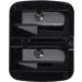 Pyatofyy Precision Cosmetic Pencil Sharpener - 2 Holes Black | Eyebrow & Eyeliner Sharpener - Buy Online on GoSupps.com