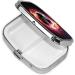 Fire Soccer Ball Pill Case - 2 Compartment Travel Pill Organizer | Cute Small Pill Box for Purse & Gifts - Buy Online on GoSupps.com
