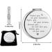 KUKEYIEE Engraved Travel Makeup Mirror - Compact Silver Cosmetic Mirror Gift for Women - Buy Online on GoSupps.com