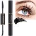 Lengthening MascaraDouble Sided Waterproof Mascara for Women Eyelash Makeup Tool Long Lasting for Party Vacation Travel School Business - Buy Online on GoSupps.com