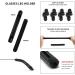4 Pairs Anti-Slip Glasses Legs & 10 Silicone Nasal Pads - Perfect Hold for Sunglasses & Reading Glasses | International Shipping - Buy Online on GoSupps.com