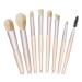 Brush set make -up 8 pieces make -up brush set foundation brush make -up brush set eyeshadow brush set concealer brush eyeliner brush brush brush eyebrows brush cosmetic brush (apricot)