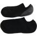 1 paire hydratante peau s che gel talons hale talon bateaux de bateau de bateau noir pour les dames - Buy Online on GoSupps.com