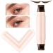 Eyeliner Stamp Wing Tips Double End Marker All Day Waterproof Performance Smooth Glide Application Feeling 105ml for Women Brown - Buy Online on GoSupps.com