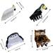 Animal Hair Claw Clip Hair Jaw Cute Clip Headwear Hair Catch Barrettes Hairpin Clamps Hair Accessories for Women Black Toucan - Buy Online on GoSupps.com