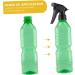 FRCOLOR 20 PCS spray bottle nozzle mist spray head replacement spray nozzles bottles spray nozzle top pump dispensers standard nozzle detangler spray plastic hair black pepper Miss 20x9.5cmx2pcs - Buy Online on GoSupps.com