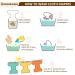 Mama Koala 2.0 Baby Cloth Diapers with AWJ Lining and Tummy Panel - 6 Pack with Bamboo Inserts | Reusable Pocket Diapers - Simply Neutrals - Buy Online on GoSupps.com