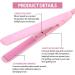 2 in 1 Mini Hair Straightener and Curler - Ceramic Tourmaline Flat Iron for Sleek Waves & Curls (Pink) - International Shipping Available - Buy Online on GoSupps.com