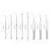 Blackhead Remover Tool Kit for Acne, Blemish, and Ingrown Hair Removal - 8 Pcs Set in Metal Case - Buy Online on GoSupps.com