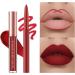 6Pcs Matte Liquid Lipstick Lip Liner Set - Velvety Nude, 24-Hour Stay, Waterproof, Non-Stick, Fade-Resistant - Makeup Gift Set (Set F) - Buy Online on GoSupps.com