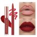 6 Pieces Matt Lipstick & Lip Liner Set - Velvety Nude & 24-Hour Water-Stick Liquid Lipstick | Perfect Makeup Gift Set (Set E) - Buy Online on GoSupps.com