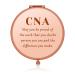 Jielahua CNA Gifts Appreciation Gifts for Nurse Rose Gold Compact Mirror Certified Nurse Assistant Gifts Thank You Gift Nursing Assistant Gift Graduation Retirement Birthday Gift for Nurse Doctor