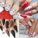 Manicure Cupid Cartoon Valentine Nail Art Stickers Love Heart 3D Decals Letters(STZ-G073) - Buy Online on GoSupps.com
