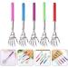 Beaupretty Extendable Back Scratchers - 5-Piece Portable Telescopic Scratching Tool Set | Metal Base & Rubber Racks for Ultimate Relaxation - Buy Online on GoSupps.com