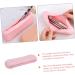 FRCOLOR 3pcs Silicone Makeup Brush Storage Bag - Travel Cosmetic Brush Pouch - Pink & Durable - Buy Online on GoSupps.com