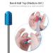 Melodysusie 7x Premium Wolframcarbid Hartmetall Bits Set for Professional Nail Care | Manicure & Pedicure Grinding Heads - Blue - Buy Online on GoSupps.com